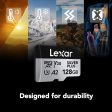 Lexar 128GB Professional Silver Plus microSDXC Card, 205MB s Read, 150MB s Write on Sale