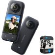 Insta360 X3 360CAM 266832: 5.7K 360 Video, 72MP Photos + 3 Year Protection Pack For Sale