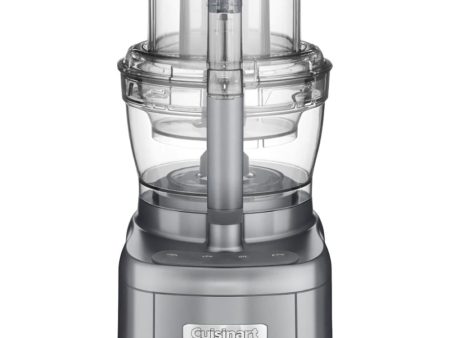 Cuisinart Elemental Food Processor with 11-Cup and 4.5-Cup Workbowls, Gunmetal FP-2GM Hot on Sale