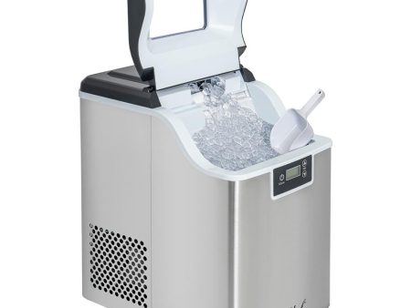 Deco Chef 44LB Countertop Nugget Ice Maker, 2.6LB Auto-Renew Basket 1.8LB Hour, Stainless Sale