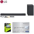 LG SC9S 3.1.3ch Soundbar with Dolby Atmos w  4 Yr Warranty + $75 Gift Card For Discount