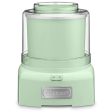 Cuisinart ICE-21GFR Frozen Yogurt & Ice Cream Maker, Mint Green, 1.5 Quart (Refurbished) Online