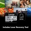 Lexar 256GB Professional Silver Plus microSDXC Card, 205MB s Read, 150MB s Write For Discount