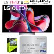 LG OLED evo G3 83 Inch 4K Smart TV (2023) w  4 Yr Warranty + $400 Gift Card Discount