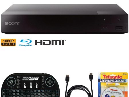 Sony BDP-S1700 Streaming Blu-ray Disc Player w  Accessories Bundle Online now