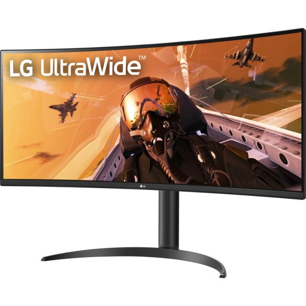 LG 34WP75C-B 34  Curved UltraWide QHD Monitor with AMD FreeSync - Open Box on Sale