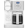 Cuisinart 2-IN-1 Center Combo Brewer Coffee Maker, White - Open Box Discount