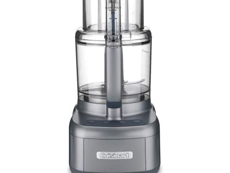 Cuisinart FP-2GMFR Elemental 11 Cup Food Processor, Gunmetal, Refurbished Hot on Sale