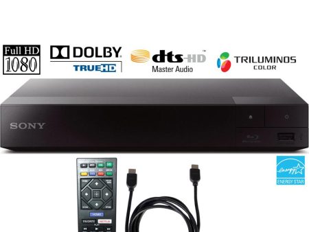 Sony BDP-S1700 Streaming Blu-ray Disc Player with 6ft High Speed HDMI Cable Discount