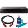 Sony BDP-S1700 Streaming Blu-ray Disc Player w  Cleaning Kit and HDMI Cable Bundle on Sale