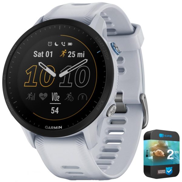 Garmin Forerunner 955 GPS Smartwatch Whitestone with 2 Year Extended Warranty Cheap