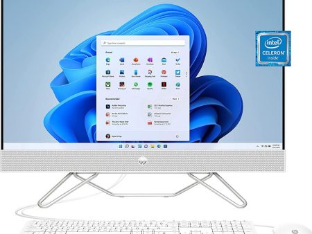 Hewlett Packard 23.8  Intel Celeron J4025 4GB 256GB SSD All-in-One Desktop PC, 24-cb0110 Online
