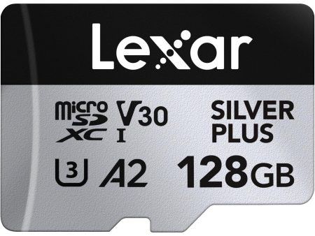 Lexar 128GB Professional Silver Plus microSDXC Card, 205MB s Read, 150MB s Write on Sale