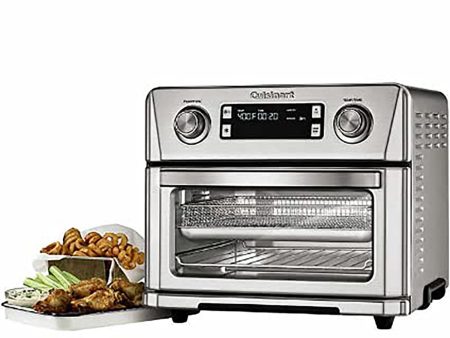 Cuisinart CTOA-130PC2 Digital Model Airfryer Toaster Oven, 0.6 cu ft, Silver, Refurbished Online Hot Sale