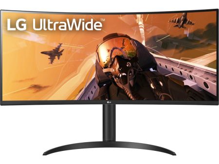 LG 34WP75C-B 34  Curved UltraWide QHD Monitor with AMD FreeSync - Open Box on Sale