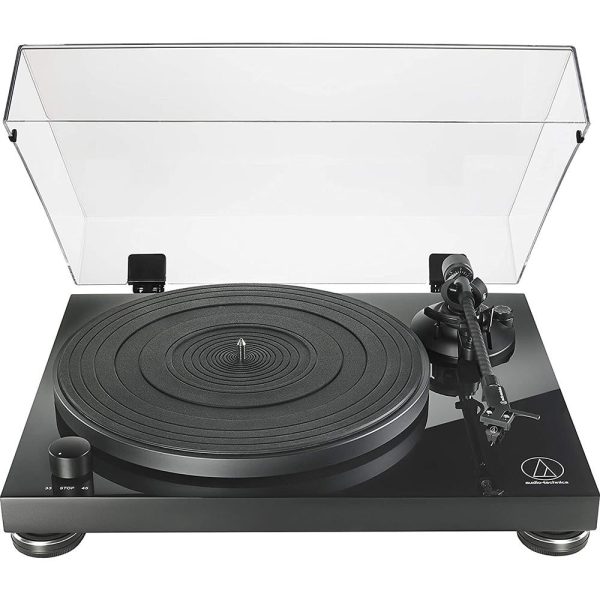 Audio-Technica AT-LPW50PB Fully Manual Belt-Drive Turntable - Open Box Fashion