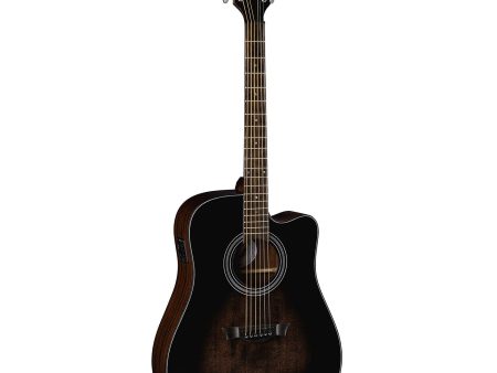 Dean St. Augustine Cutaway Dreadnought A E Acoustic Electric Guitar, Vintage Burst For Discount