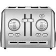 Cuisinart CPT-640P1 4-Slice Custom Select Toaster, Stainless Steel Refurbished Supply