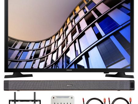 Samsung UN32M4500B 32 -Class HD Smart LED TV 2018 with Deco Home Soundbar Bundle Supply