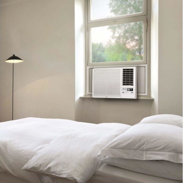 LG 7,500 BTU Window Air Conditioner with Heating & Cooling 320 Sq.Ft (Refurbished) Online now