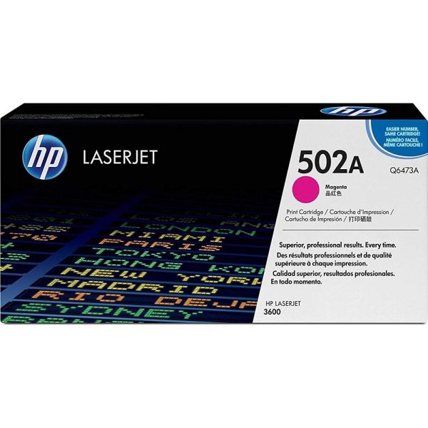 Hewlett Packard Magenta Print Cartridge for LaserJet 3600 Printers - Open Box Hot on Sale