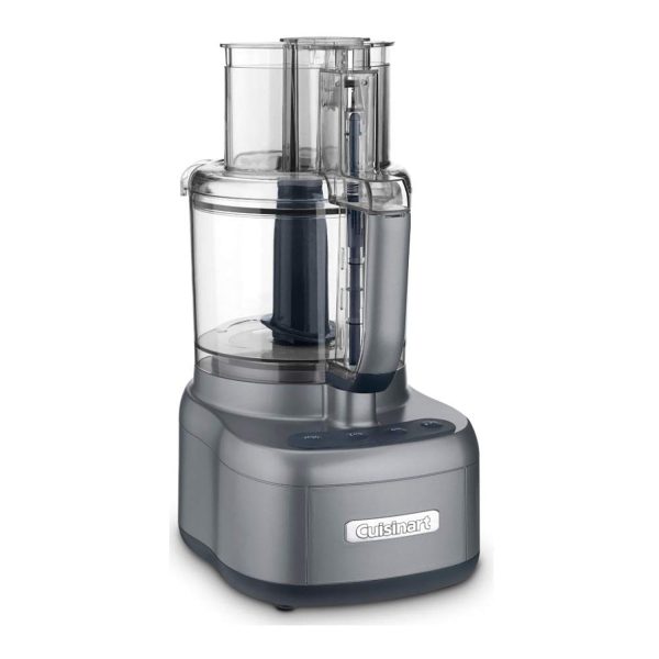 Cuisinart FP-2GMFR Elemental 11 Cup Food Processor, Gunmetal, Refurbished Hot on Sale