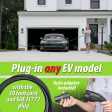 Deco Home Level 2 EV Charging Station, 9.6KW, 40 AMP, 240V, SAE J1772 and Tesla Plug, IP54 Supply