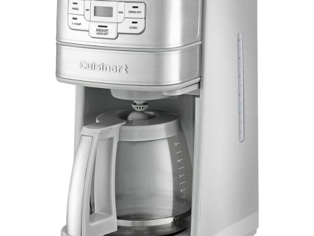 Cuisinart Automatic Grind and Brew 12-Cup Coffeemaker, Stainless Steel - Open Box Cheap