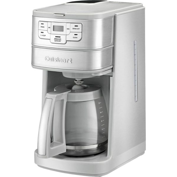 Cuisinart Automatic Grind and Brew 12-Cup Coffeemaker, Stainless Steel - Open Box Cheap