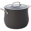 Cuisinart 12-Quart Stockpot, Hard Anodized Contour Stainless Steel w Cover Sale