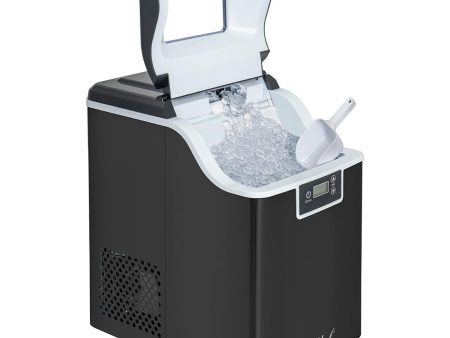 Deco Chef 44LB Countertop Nugget Ice Maker with 2.6LB Auto-Renew Basket 1.8LB Hour, Black For Cheap