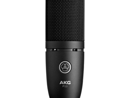 AKG P120 Studio Condenser Microphone, 2 3-Inch Diaphragm, Vocals Instruments, Black Discount