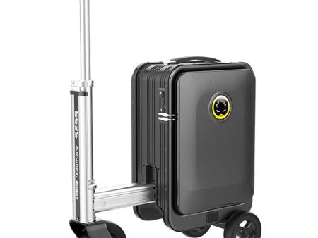 Airwheel SE3S Smart Rideable Suitcase Electric Luggage Scooter For Travel (Black) Sale