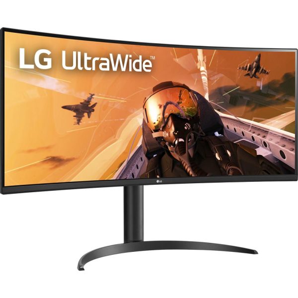 LG 34WP75C-B 34  Curved UltraWide QHD Monitor with AMD FreeSync - Open Box on Sale