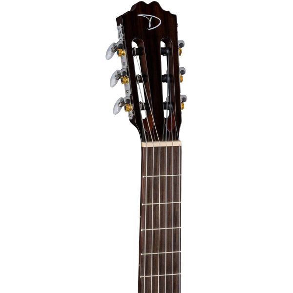 Dean EC BKB Espana Classical Acoustic Guitar, Solid Spruce Top, Black Burst Hot on Sale