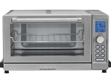 Cuisinart TOB-135 Deluxe Convection Toaster Oven Broiler, Brushed Stainless, Refurbished Fashion